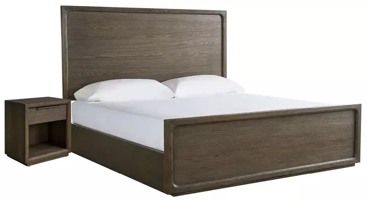 Modern Sable Panel Bedroom Set