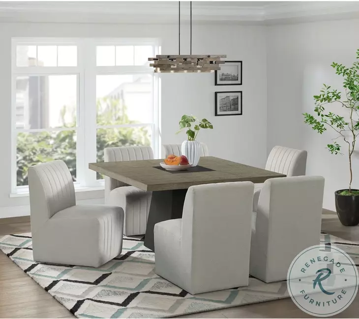 Rizzo Black And Gray Dining Table