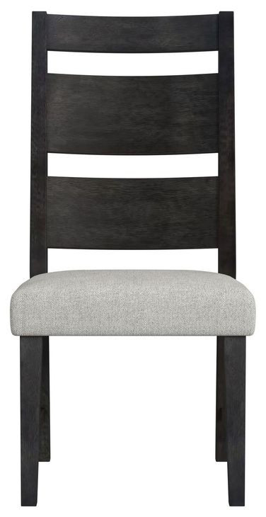 Rizzo Beige Upholstered Dining Side Chair Set of 2