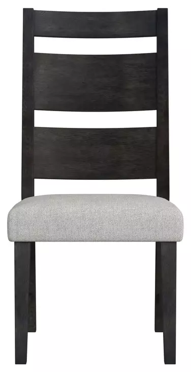 Rizzo Beige Upholstered Dining Side Chair Set of 2