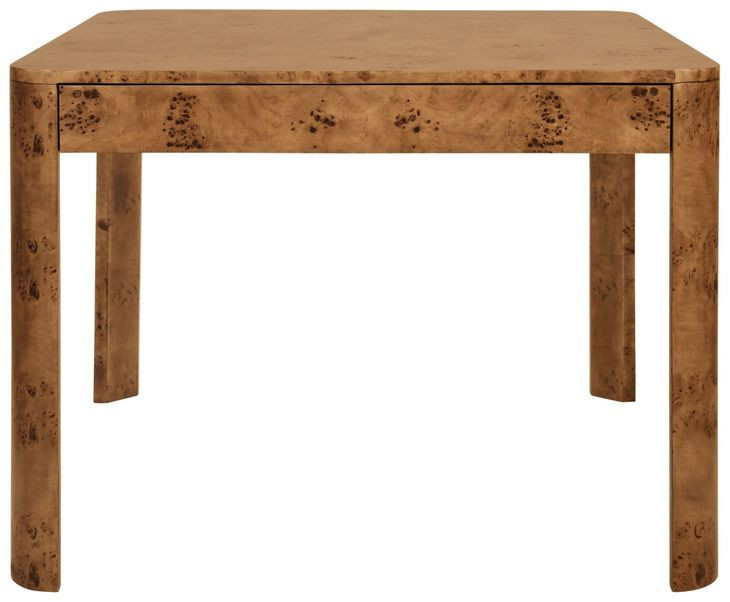 Jett Dark Brown 2 Drawer Game Table