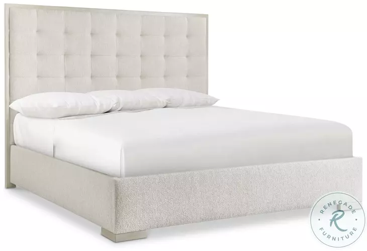 Cornelia Beige California King Panel Bed