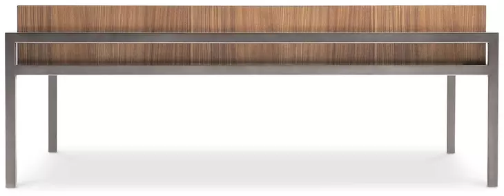 Collins Nocino and Black Oxide Square Cocktail Table