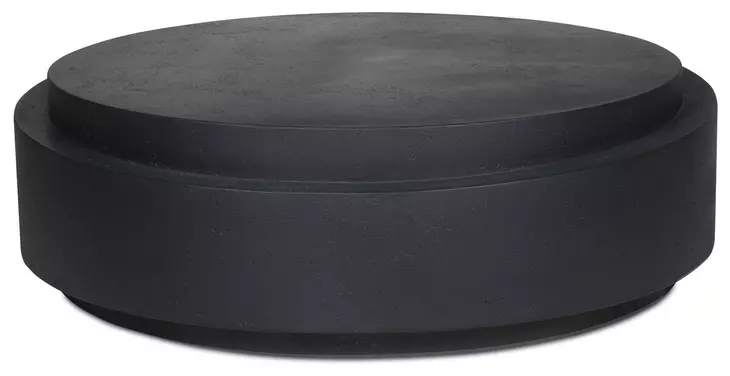 Cosmo Black Outdoor Round Coffee Table