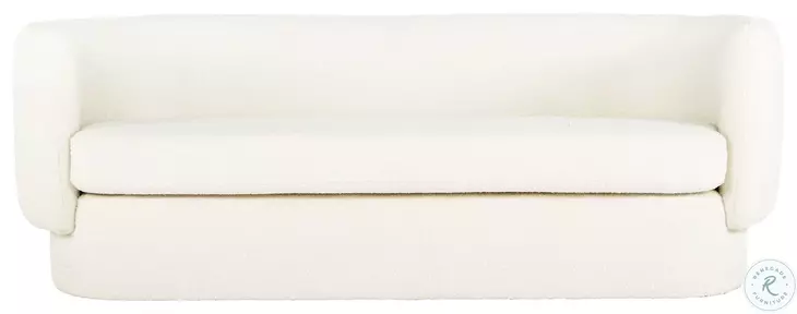 Koba White 84" Sofa