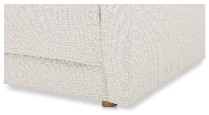 Bryn Oyster 2 Piece Modular LAF Sectional with Pillows