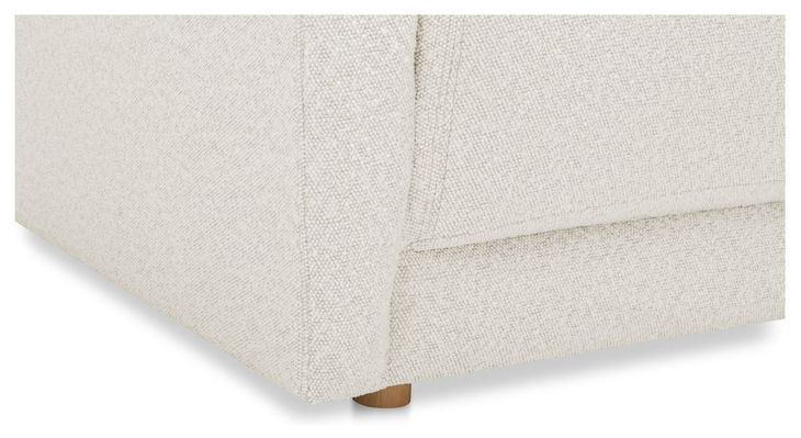 Bryn Oyster 2 Piece Modular RAF Sectional with Pillows
