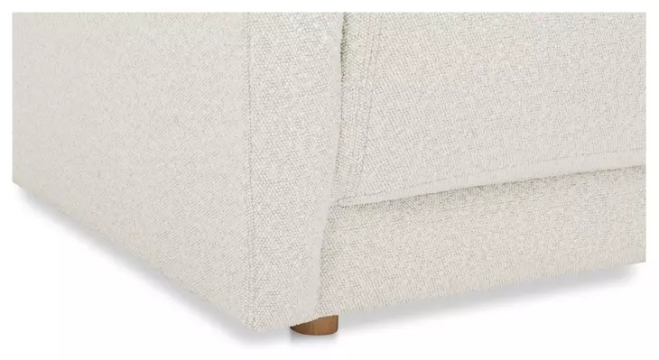 Bryn Oyster 2 Piece Modular RAF Sectional with Pillows