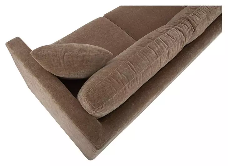 Bryn Camel 2 Piece Modular LAF Sectional with Pillows