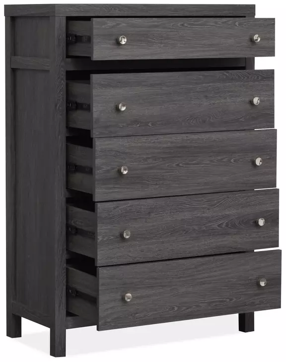 Meadowrise Raisin Black Storage Panel Bedroom Set