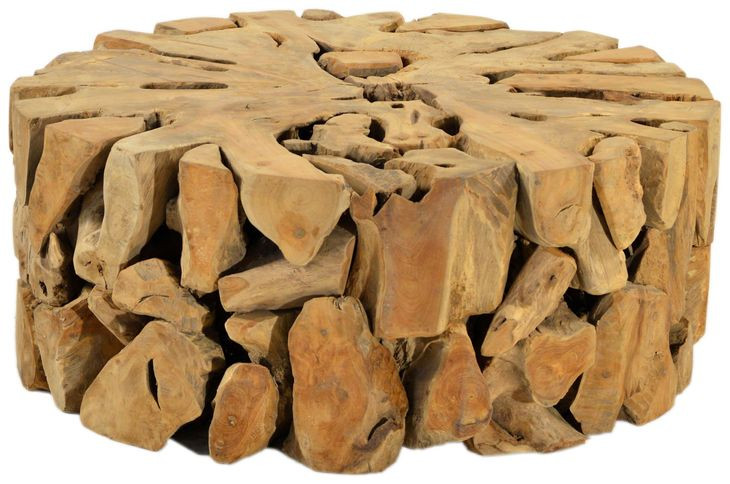 Jerome Natural Round Coffee Table