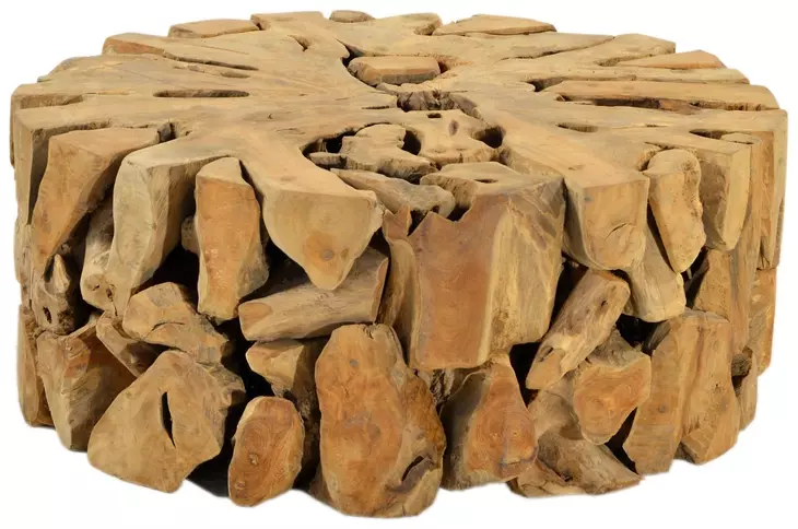 Jerome Natural Round Coffee Table