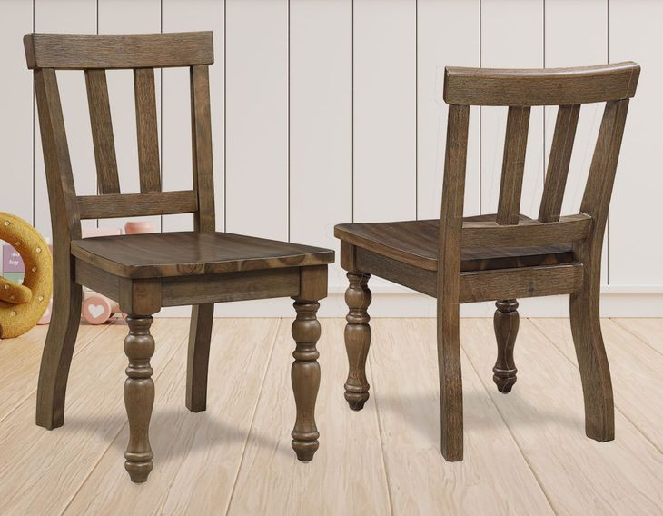 Joanna Brown Kids Side Chair Set of 2