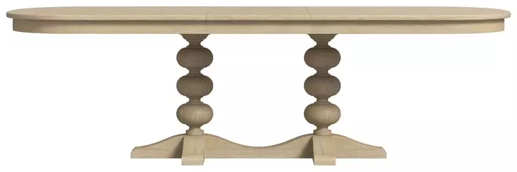 Haven Sun Oak 102" Extendable Rectangular Dining Table