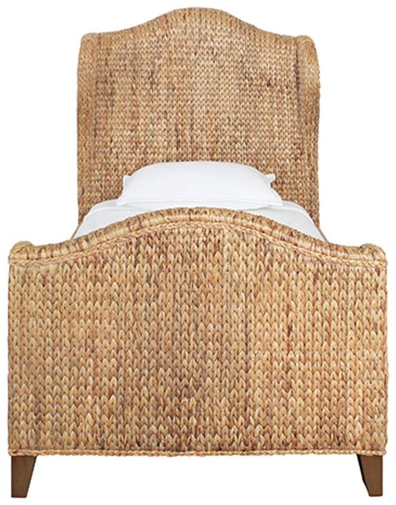 Jovi Brown Twin Panel Bed