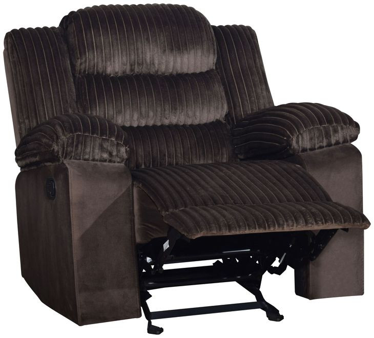 Willow Brown Living Room Set with Dual Recliner