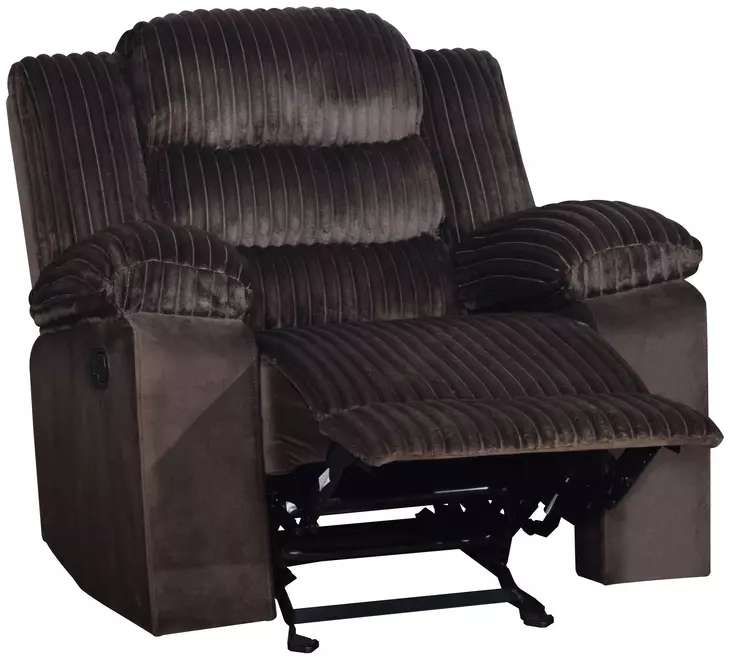 Willow Brown Living Room Set with Dual Recliner