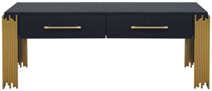 Empire Black Rectangular Coffee Table