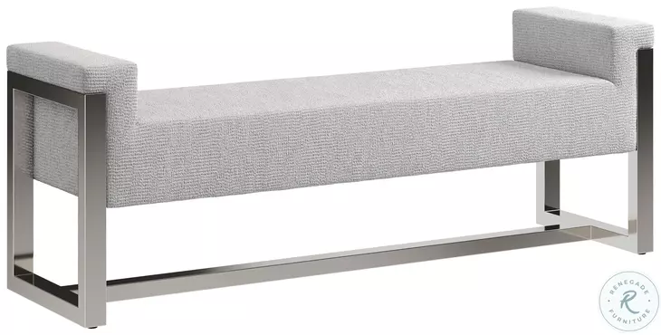 Stratum Mist Upholstered Panel Bedroom Set