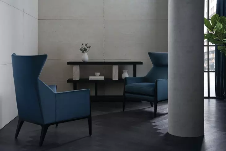 Boundless Peacock Upholstered Accent Chair