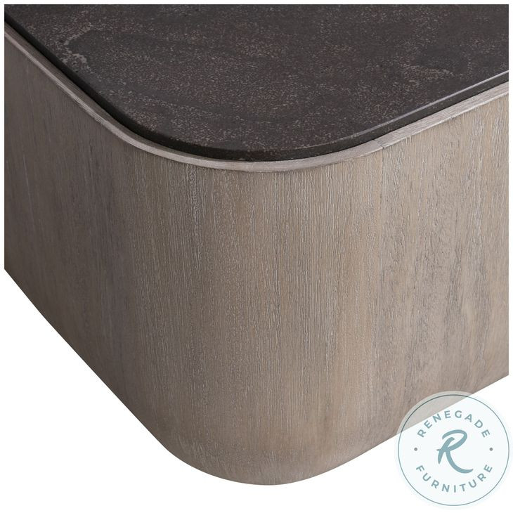 Croft Bluestone And Forry Square Cocktail Table