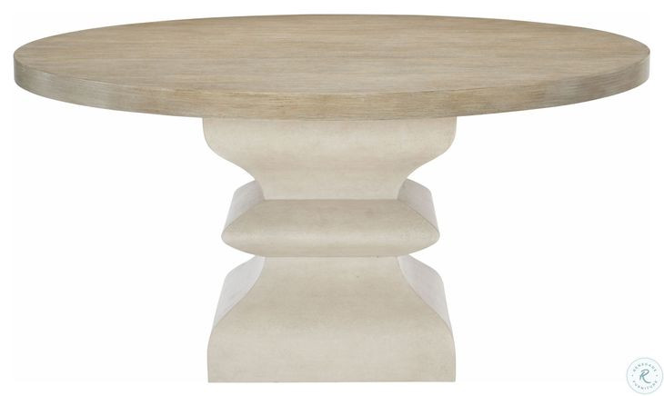 Santa Barbara Sandstone And Textured Cameo Round Dining Table