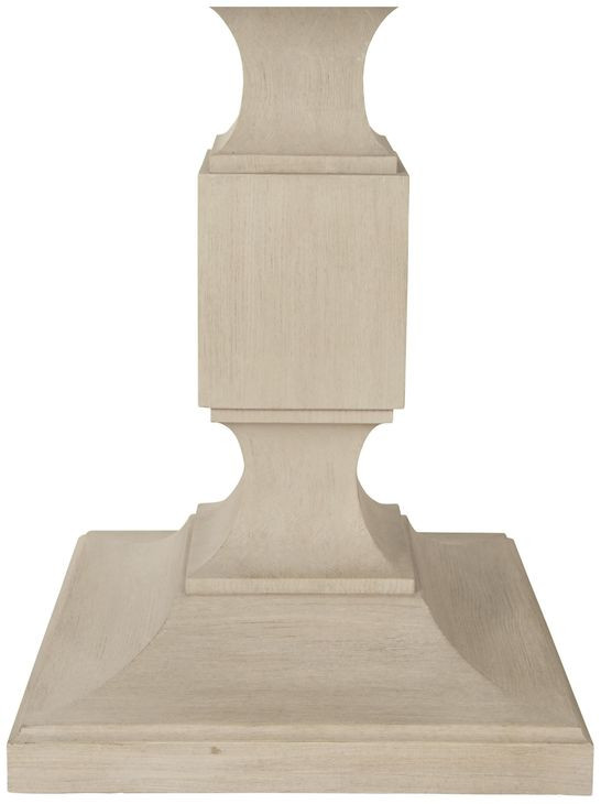 East Hampton Cerused Linen Rectangular Extendable Dining Table