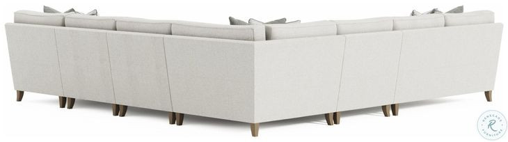 Mila Beige 6 Piece Sectional
