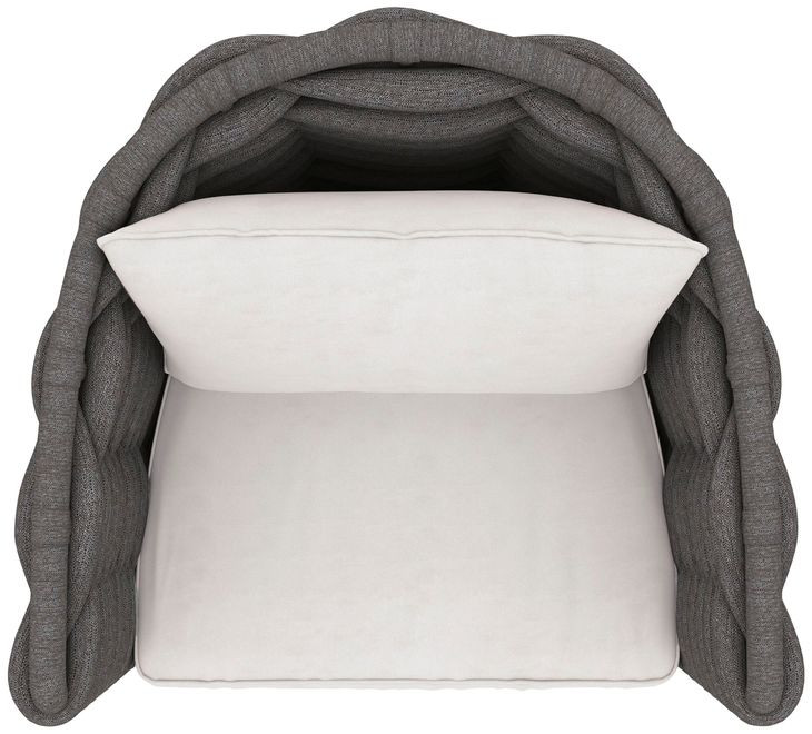 Wailea White Performance Fabric Outdoor Swivel Chair