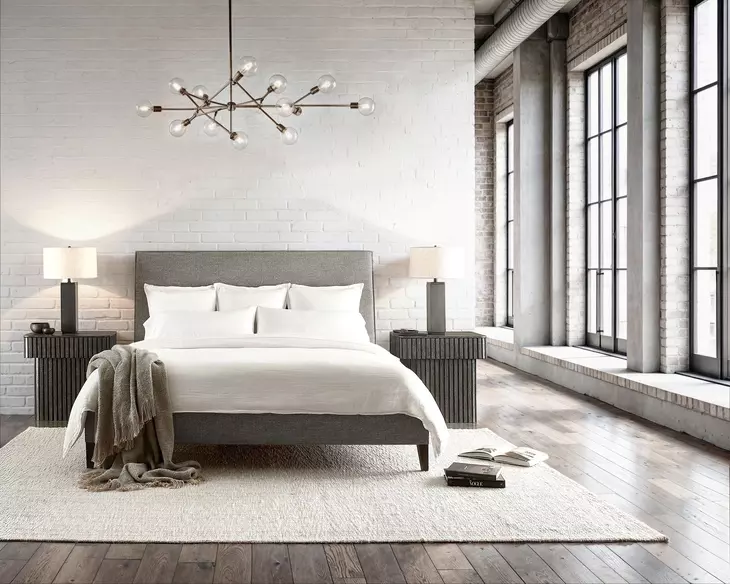 Menton Deep Sutton King Panel Bed