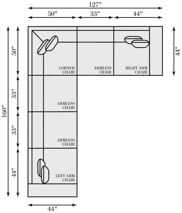 Bliss Blue 6 Piece Modular Power Reclining Sectional with Pillows