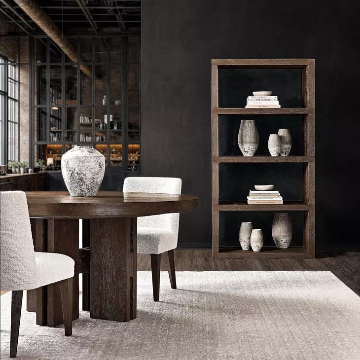 Outline Cassel 78" Extendable Oval Dining Table