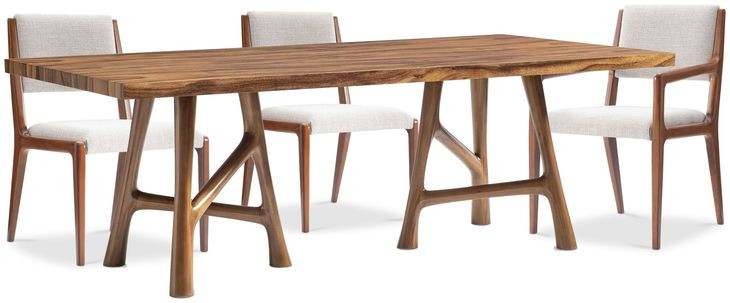 Brasea Lume Rectangular Dining Room Set