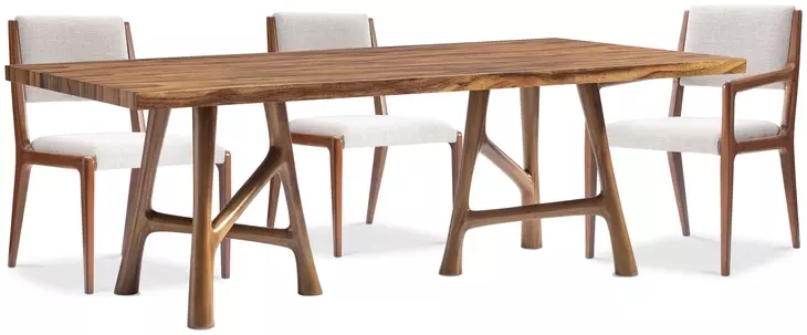 Brasea Lume Rectangular Dining Room Set