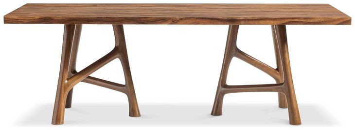 Brasea Lume 88" Rectangular Dining Table