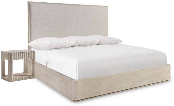 Lucerne Alba Performance Fabric Upholstered Panel Bedroom Set