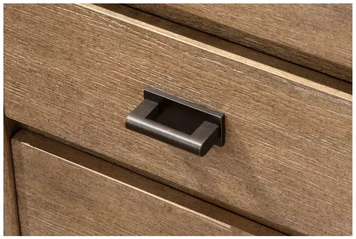 Plum Creek Sierra Brown 2 Drawer File Cabinet with Casters