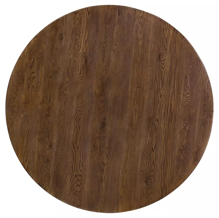 Driftwood Worn Saddle 60" Round Dining Table
