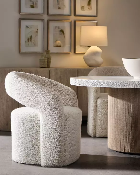 Kiona Sandbar And Cream Dining Table