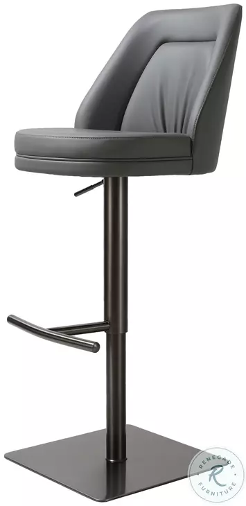 K C418A-56 Charcoal Bar Stool