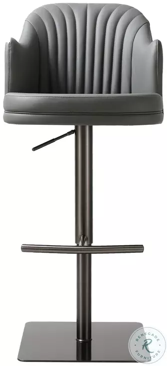 K C418A-58 Charcoal Bar Stool
