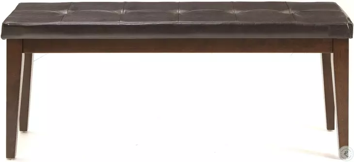 Kona Brushed Rasin Backless Dining Bench