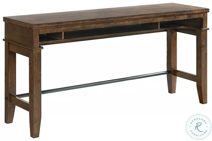 Kona Raisin 76" Bar Table