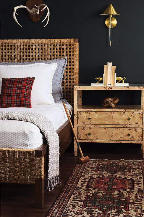 Karina Brown Twin Panel Bed