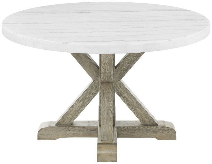 Carena Brown 52" Round Dining Table