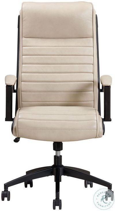 Dunwell Antique Linen Leather Desk Chair