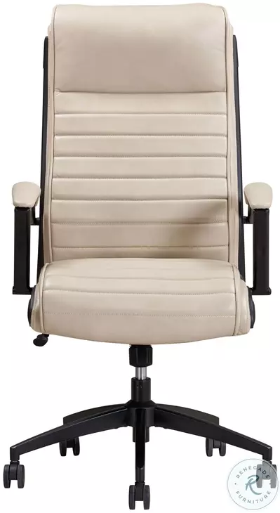 Dunwell Antique Linen Leather Desk Chair