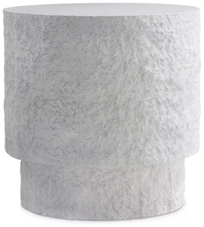 Pincio Gray Round Side Table