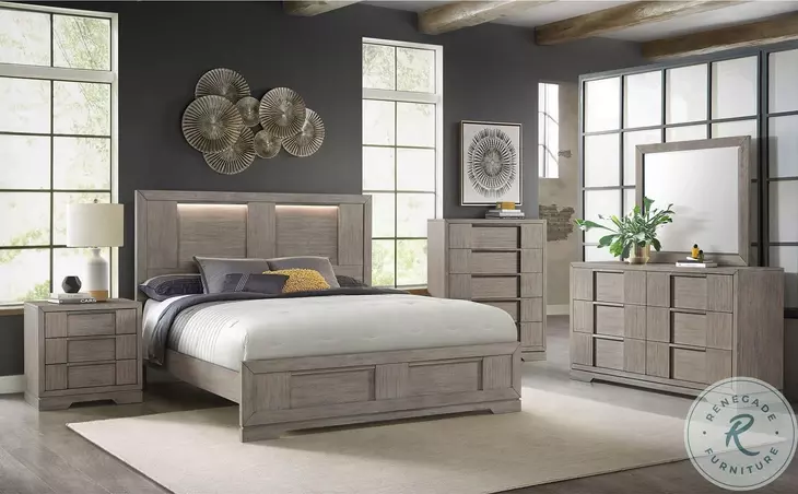 Argo Grey 5 Drawer Chest