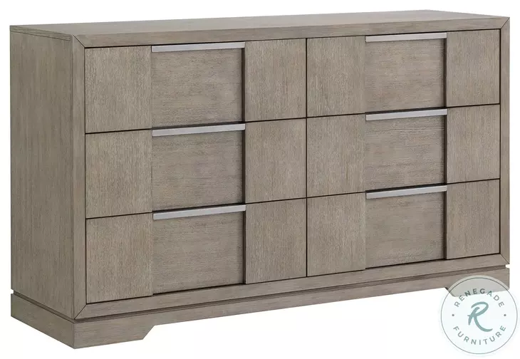Argo Grey 6 Drawer Dresser